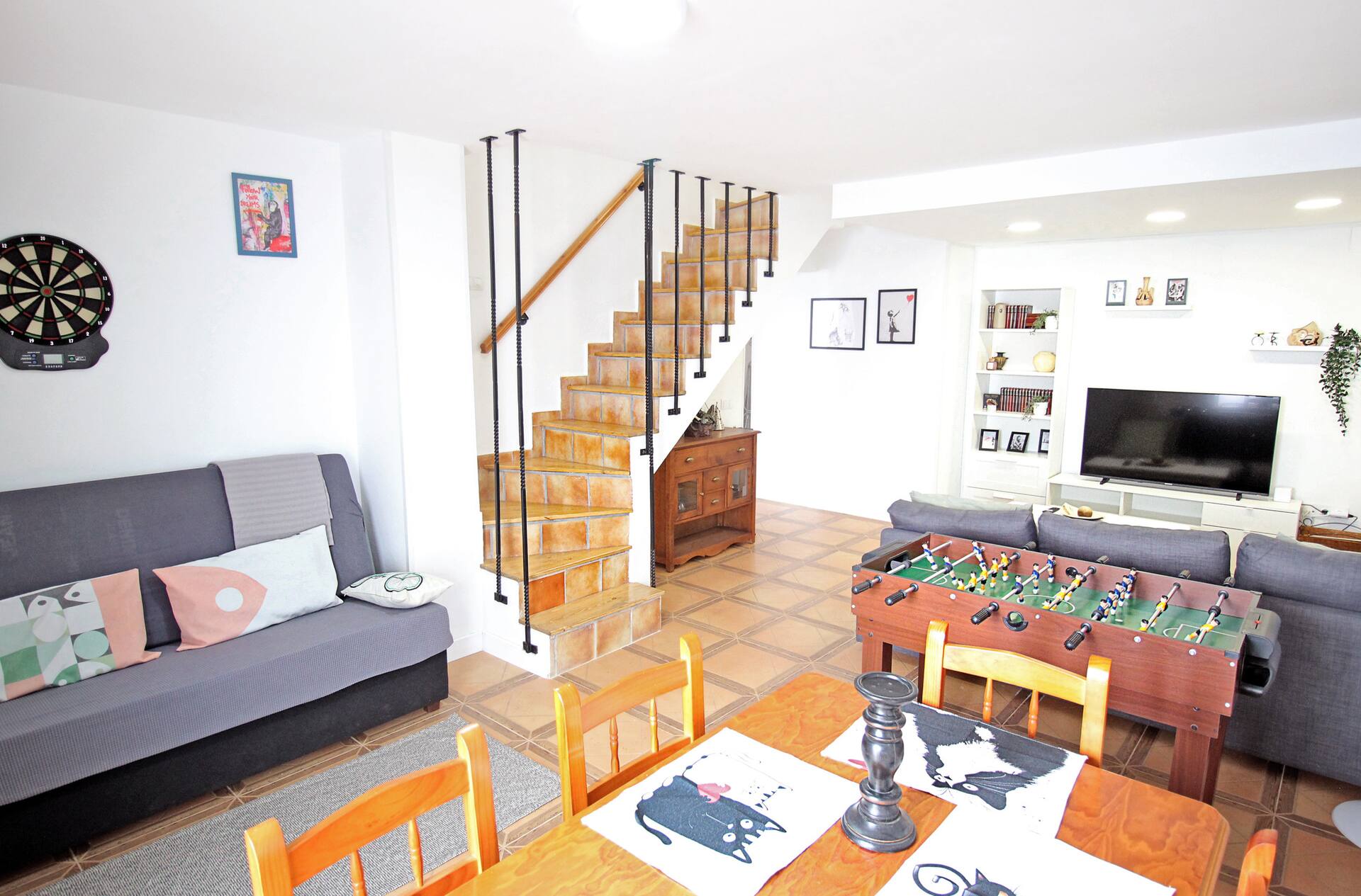 Large apartment with private parking