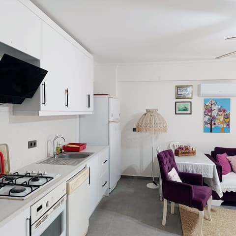 Successful Airbnb property: In Foça; a stone house with a private pool for you. in Foça