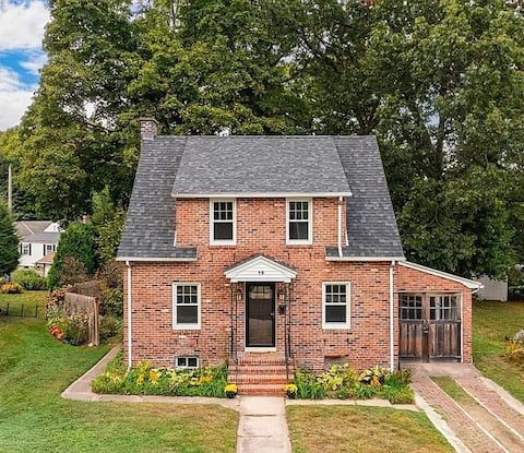 Quaint Cape Style Brick Home