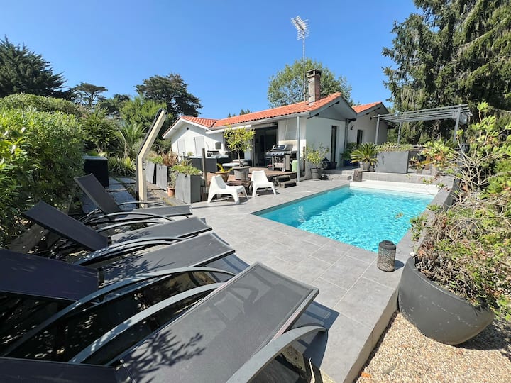 Bidart Biarritz Ilbaritz Plage Piscine Calme - Biarritz