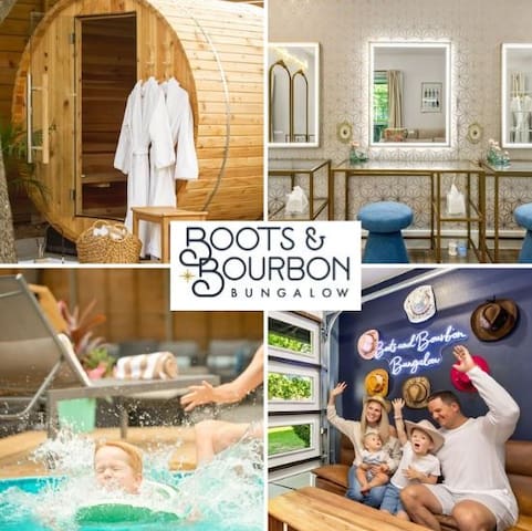 Sauna, Cowboy Pool, Vanity Room, Huge Patio, Wi-Fi