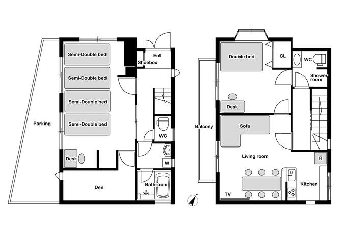 NEW OPEN_01渋谷区原宿徒歩10分/最寄り駅5分/渋谷5分/戸建て貸切 gallery image 2