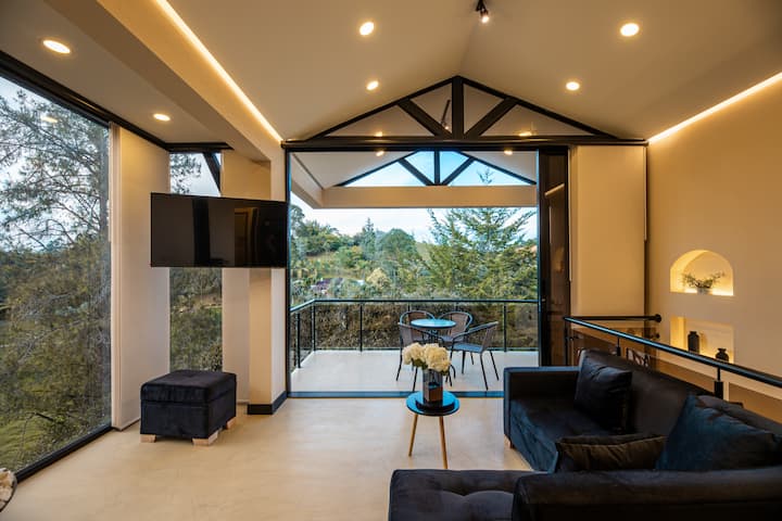 Modern Cabins + Jacuzzi + Steam Room + Spa - El Carmen de Viboral