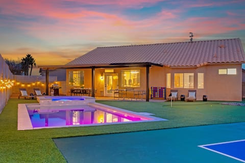 Private 6BD Pickleball, Pool, Movie Room, Arcades