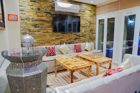 Maison Igrane – Bedroom with 4 beds
