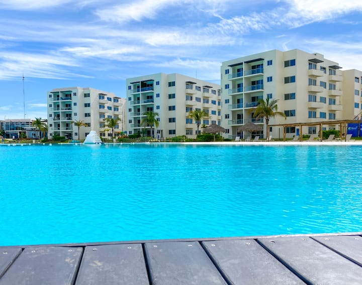 Bluu_turquesacomboc 4room4bath12peoplebeach - 馬薩特蘭