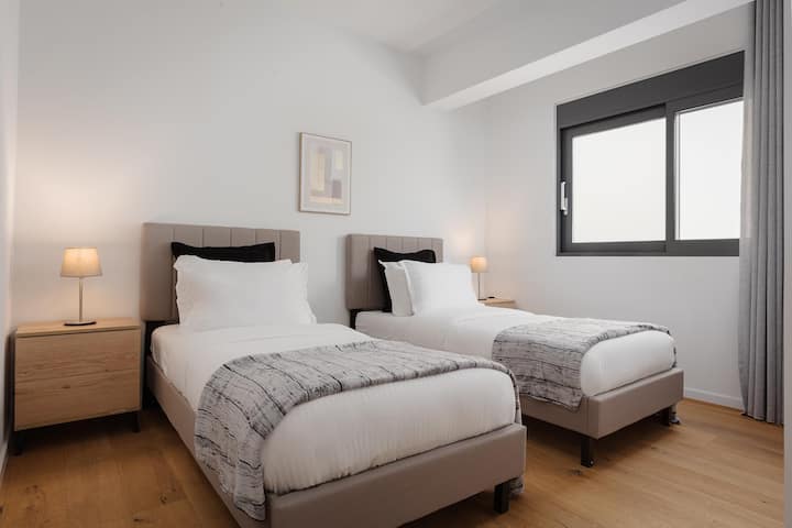 Spálňa s dvoma oddelenými lôžkami