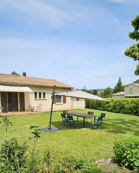 "Le Mas du Croco" 
3 Bedroom House Enclosed Land