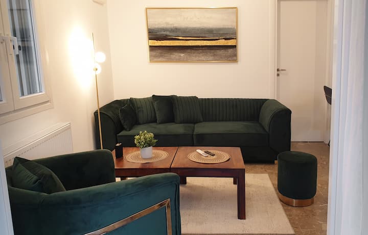 Flat With Terrace In Kalamaria - Aéroport de Thessalonique Makédonia (SKG)