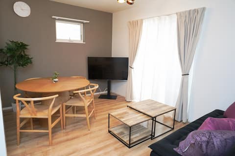 Family-Friendly 80㎡ Home | 5 Min to Station