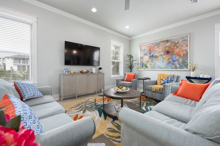New 5br Beach Retreat W/pool, Golf Cart To Sand! - Miramar Beach, FL