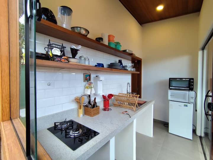 Loft Beira-mar 1 (Ar + Hidro) - Serra