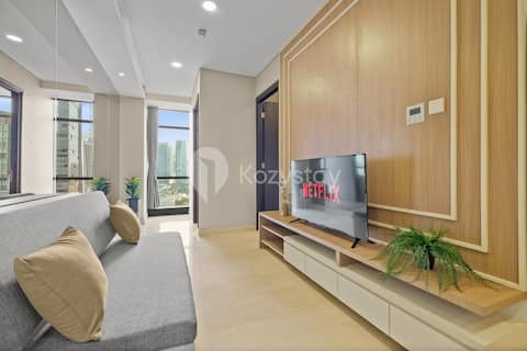 Hinata by Kozystay | 2BR | Near MRT | Sudirman
