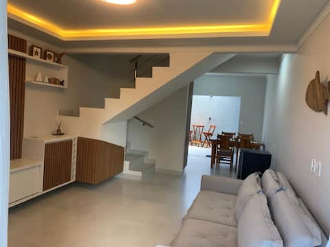 Successful Airbnb property: Duplex Apartment 200 meters from Coroa Vermelha Beach Muta in Santa Cruz Cabrália