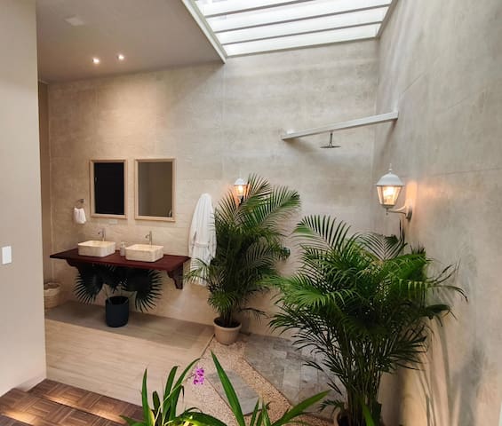 Entire home with 1 bedrooms in La Fortuna - Harmony, Nature & Luxury: Indoor PVT Heated Pool