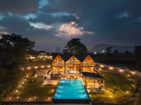 6BHK Infinity Pool Villa Smultronstalle - Igatpuri