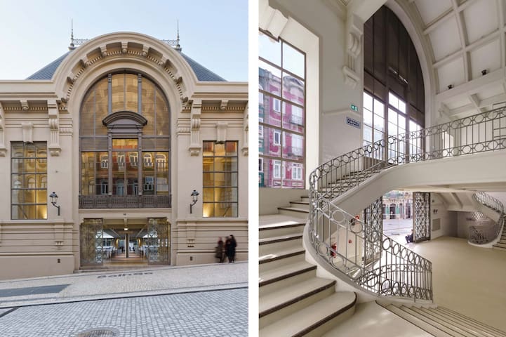 4 new apartments by Bolhão Market (10 adult 8 kid)