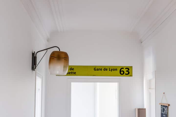 Un clin d'oeil au métro parisien ! 