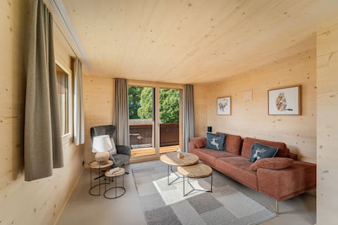 Top Airbnb: Oasis of calm with mountain views near Chur, Lenzerheide | 6 people in Ostschweiz
