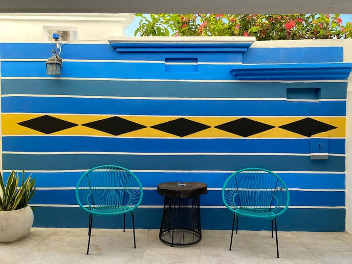 Casa La Mexicana - Cómodo Hogar Para Tu Grupo 16p - Cancún
