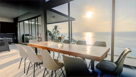 Luxury 5BR Sea View Villa w/ Pool | Koh Samui
