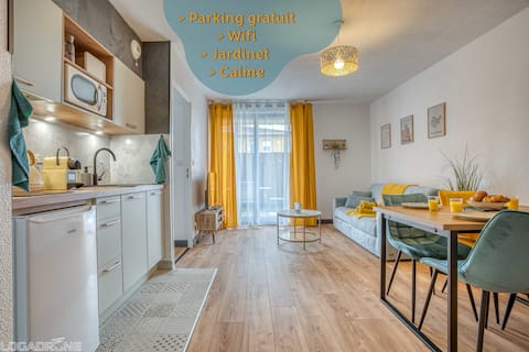 COSY Caussade : CLIM, Free Parking, small garden
