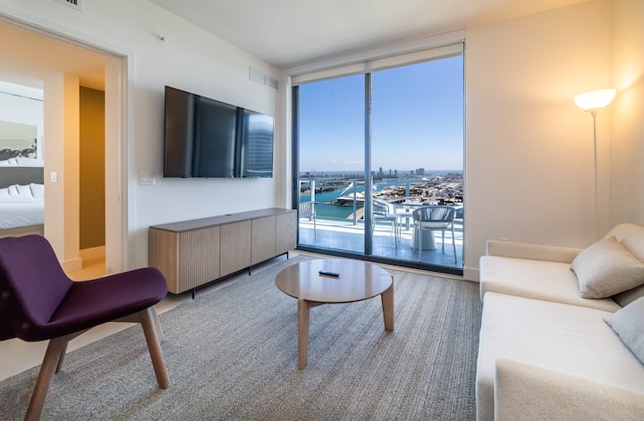 Magnificent 3 Bed W/ Amazing Ocean And City Views - Miami