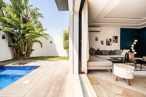 Luxurious Duplex Villa S3, Private Pool, Marsa