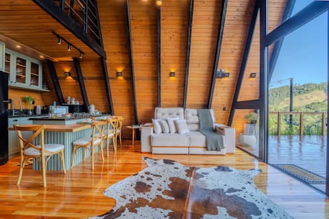 Top Airbnb: spacious|bathtub|amazing view|nearby attractions in Rancho Queimado