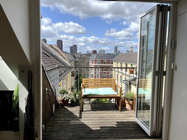 Cool and spacious loft-apartment in Vesterbro