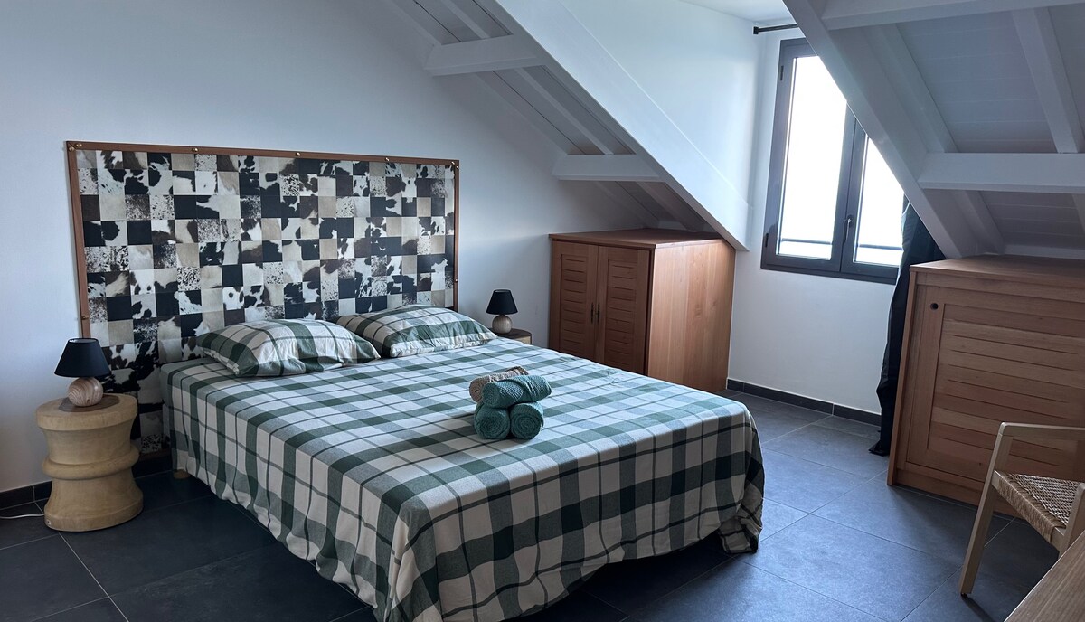 Kamer met vrij uitzicht op zee