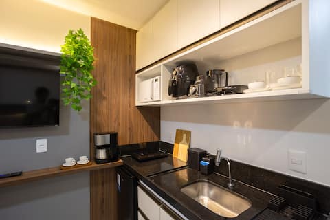 Top Airbnb: Flat, Sea View, Feet in the Sand, on Beautiful Beach-Bessa em João Pessoa