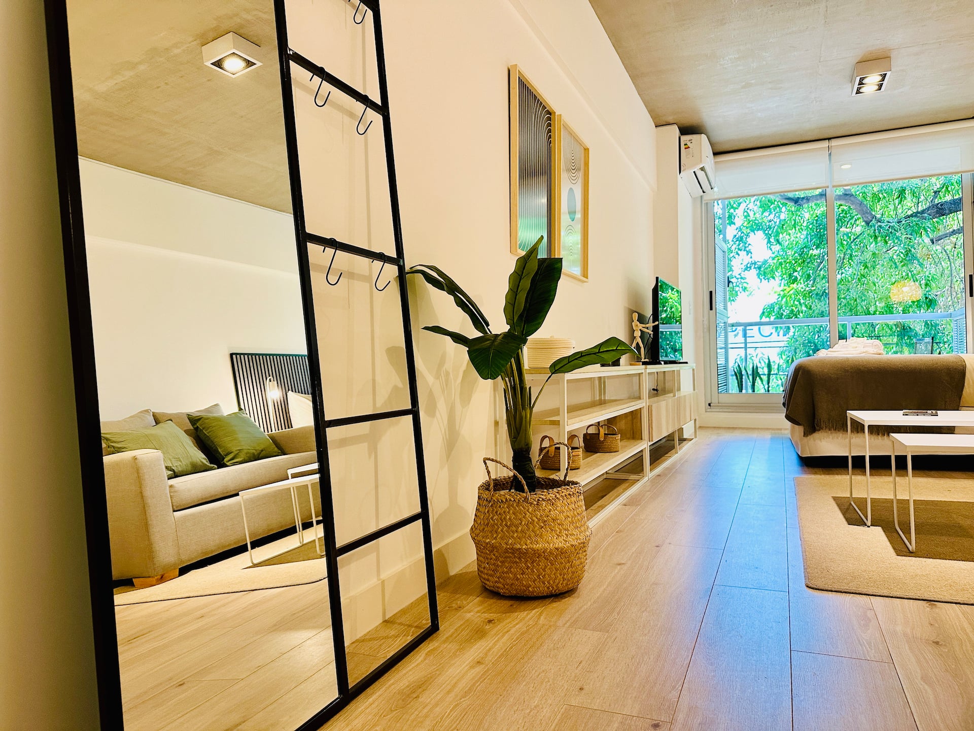 Apartamento tipo kitnet em Palermo com terraço