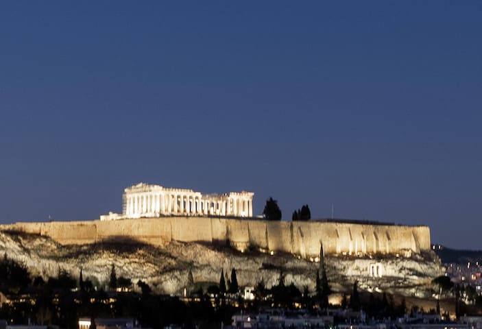 Athens Koukaki Penthouse, Acropolis view