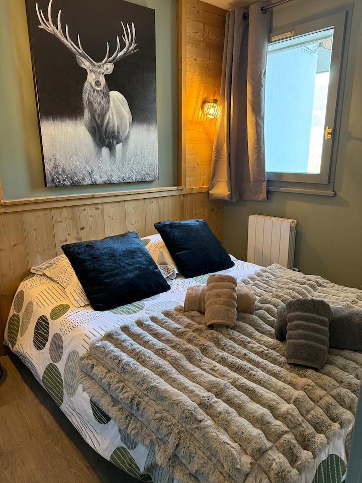 Kamer met tweepersoonsbed 