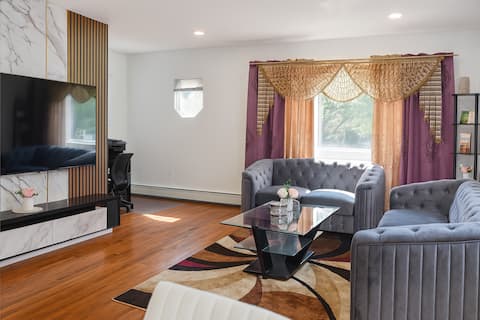 Private 3BR/2Bath Guest Suite • Bronx NYC