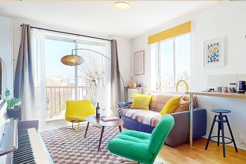 Cozy & Stylish Flat near Central Paris & Orly Arpt