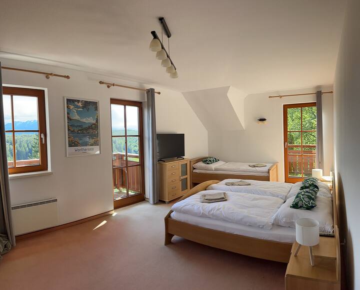 2个阳台，梦幻景观，大衣柜，非常宽敞的卧室