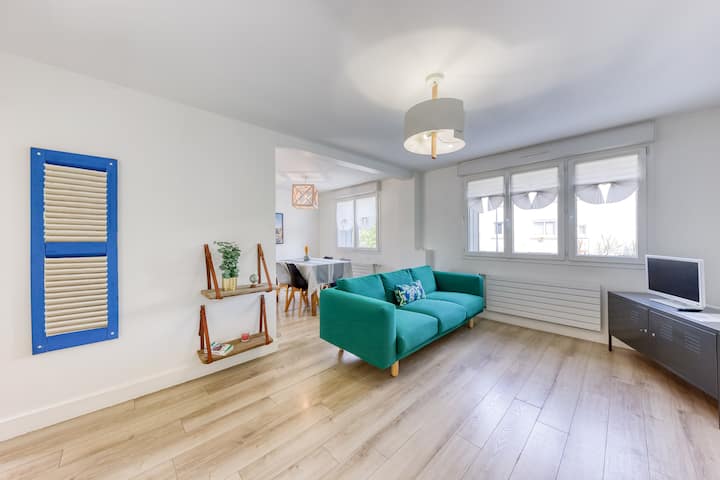Belle Maison à 20min De Paris - Parking Gratuit - Nogent-sur-Marne