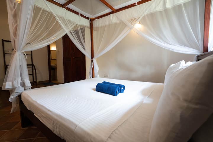 Our 3rd bedroom with attached bathroom.