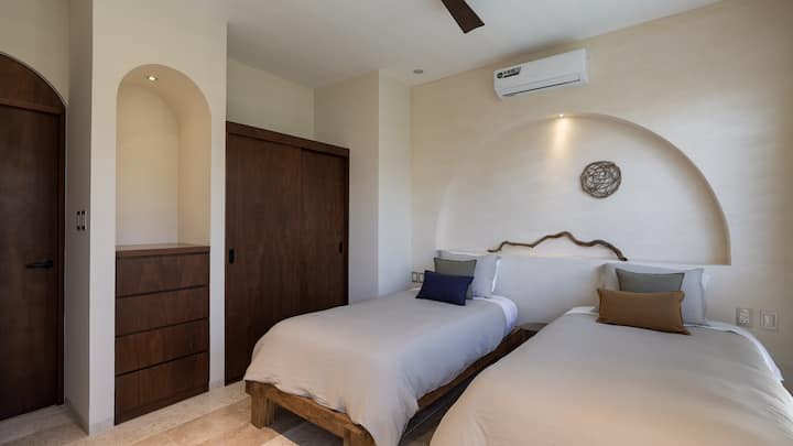 Habitación doble con dos camas
