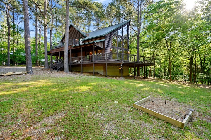 Creekside Haven For 10 W/hot Tub, Ping Pong & Pets - Broken Bow, OK
