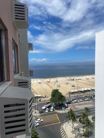 Apto vista para o mar Copacabana