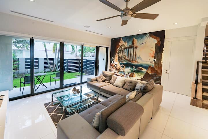 Modern 5br Townhome 25 Min Hardrock Fifa Worldcup - Fort Lauderdale
