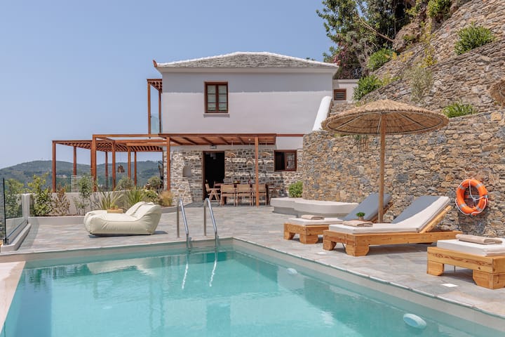 Villa Ascend - Petrino Villas - Houses for Rent in Skopelos