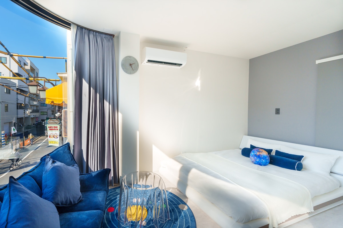 SPACE SHIP 2] Space! 89 ㎡ Private Playful Designer House/2 Shower