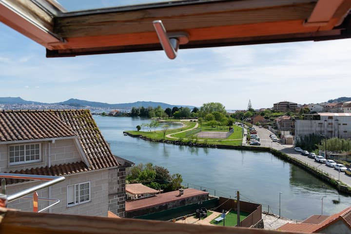 ÁTico Con Terraza En Moaña - 比戈