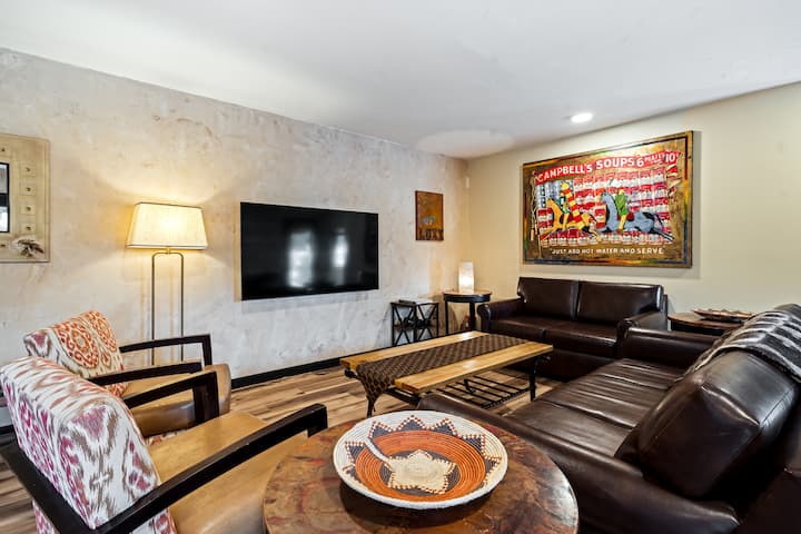 Casita Luxx - Full Kitchen, Hot Tub, Sauna - Taos, NM