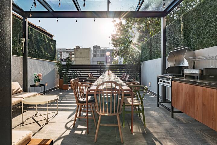 Spectacular Rooftop, Prime Location BBQ, AC & Gym gallery image 5