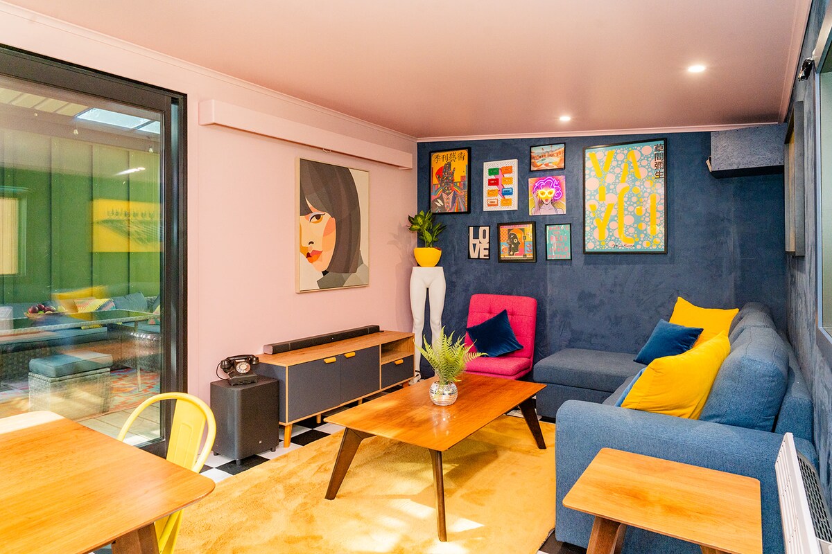 Top Airbnb: The Funky Escape at The Nest Waihi Beach in Western Bay Of Plenty District North